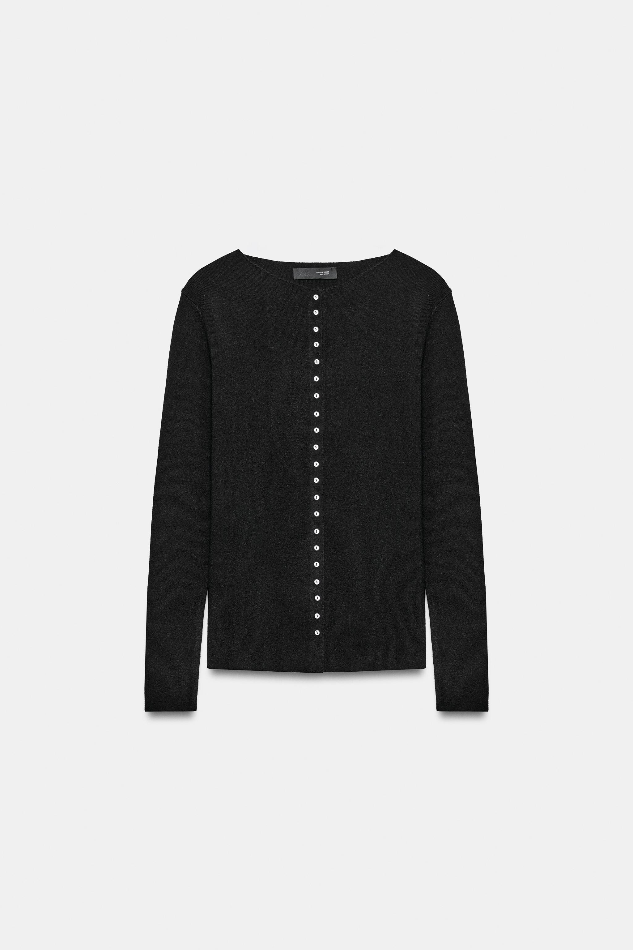 WOOL-BLEND BUTTON-FRONT JACKET